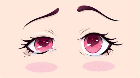 amorous look, valentine's day, Anime eyes, anime girl eyes, anime style ...