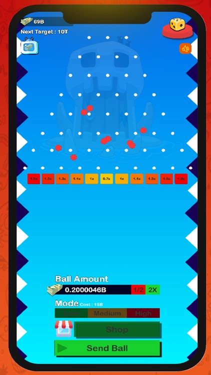 Plinko Ball Falling by Ali Maresh