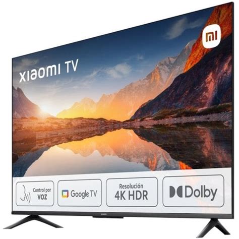 Téléviseur Xiaomi A 2025 55 LED UltraHD 4K Dolby Atmos Google TV