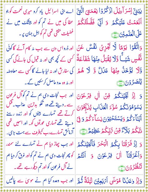 Surah Al Baqarah Urdu Page 2 Of 10 Quran O Sunnat