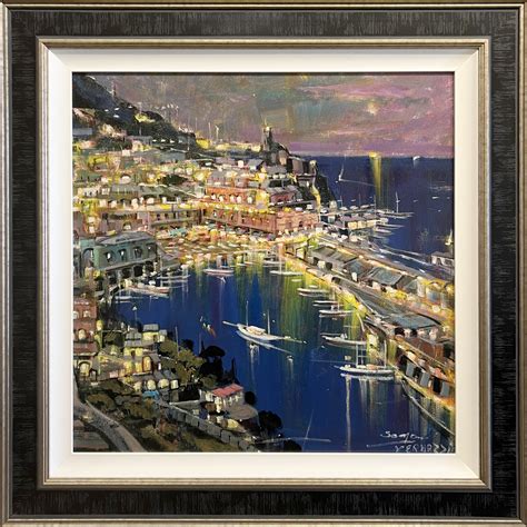 Mario Sanzone Vernazza Original Oil Painting Unicorn Gallery