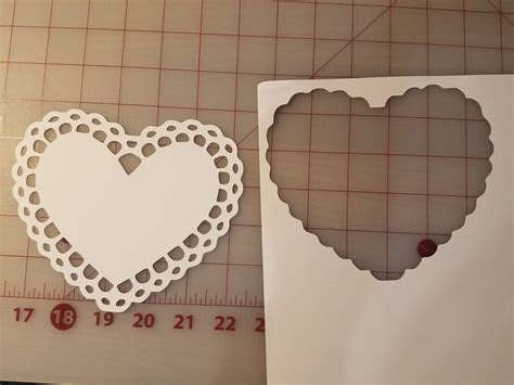 Heart Shaped Valentine S Day Card K F Design