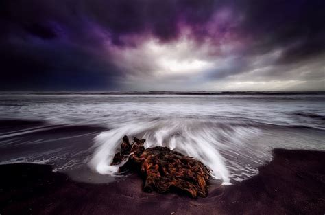 Sunlight Landscape Sea Water Rock Nature Reflection Sky Clouds