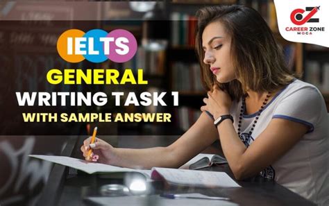 BEST IELTS General Writing Task 1 3rd February Career Zone Moga CZ