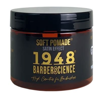 SOFT POMADE SATIN EFFECT Mens Glamour BarberScience 1948