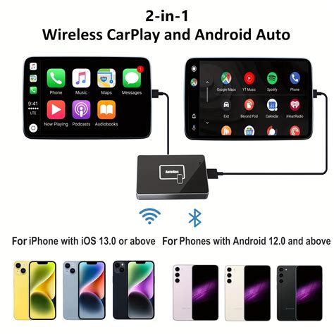 Wireless Carplay Adapter Convert Wired To Wireless Carplay For Factory