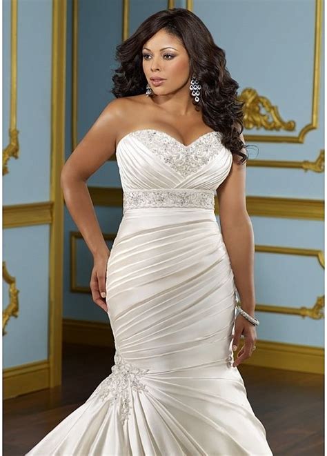 Wedding Dresses For The Full Figured Bride Ewedding Full Figured