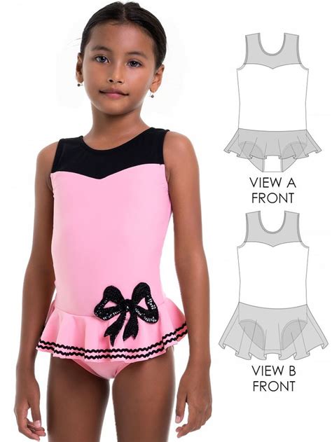 Leotard Patterns Swimsuit Patterns Leotard 9 Girls L509