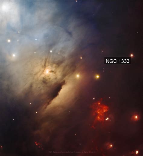 Approaching Ngc 1333 Telescopio Nazionale Galileo Irrgb Daniel