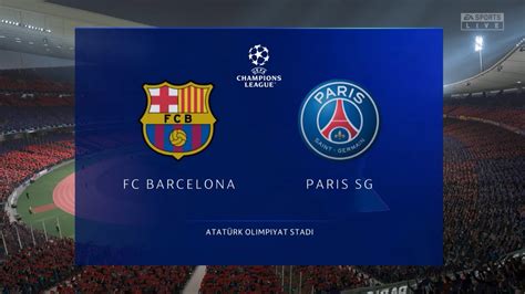 FIFA 23 FC BARCELONA VS PARIS SG UEFA CHAMPIONS LEAGUE FINAL YouTube