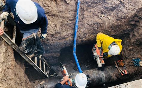 Agua OSSE trabaja para mejorar la prestación en seis barrios Obras