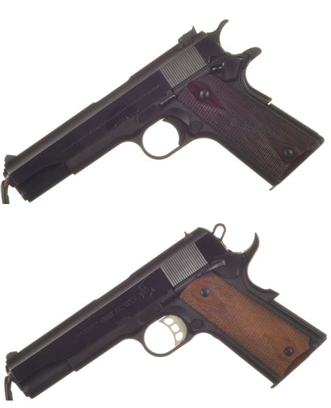 Two Tisas Zig M1911 Semi Automatic Pistols Rock Island Auction