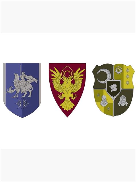 "Fire Emblem Three Houses : Crests" Poster for Sale by digitalfog | Redbubble