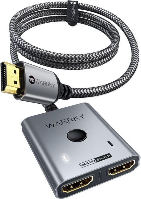 Warrky Hdmi Switch K Hz K Hz Bidirectional Hdmi Switcher