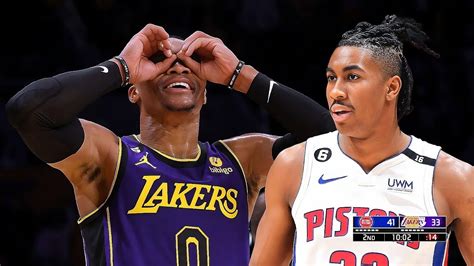 Los Angeles Lakers Vs Detroit Pistons Full Game Highlights November