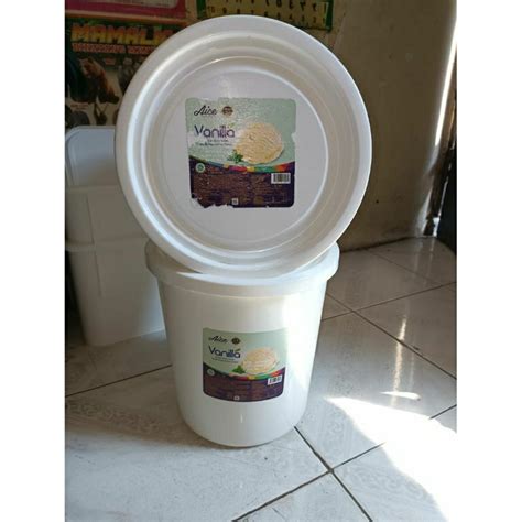 Jual Ember Toples Bekas Eskrim Ice Cream Aice 8 Liter Shopee