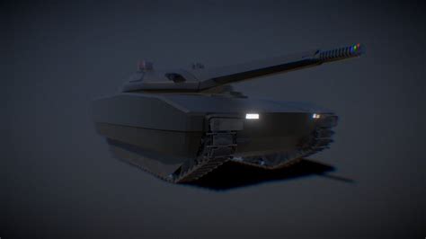 Futuristic-tank 3D models - Sketchfab