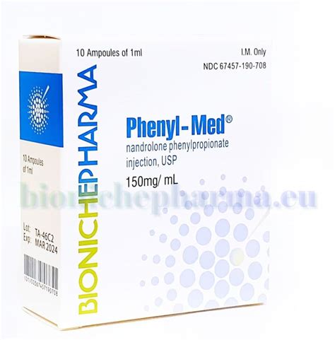 PHENYL MED 150 MG ML X 10 VIALS Bionichepharma Co Uk