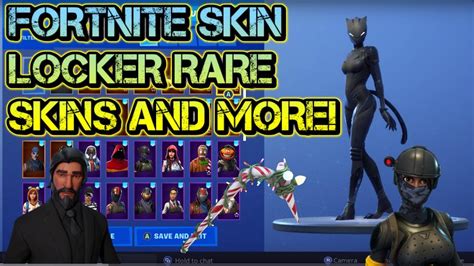 My Fortnite Skins Locker Showcase Rare Skins And More YouTube