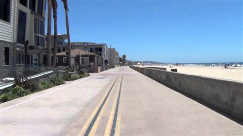 Pacific Beach Mission Beach Boardwalk San Diego Ca Hd Youtube