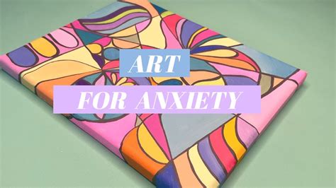 Art For Anxiety Paint Along With Me For Anxiety Grounding