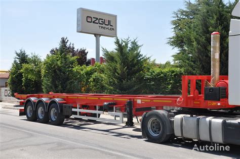 Zg L Ft Tipping Container Chassis Naczepa Kontenerowiec System