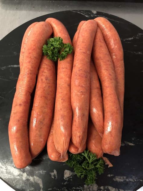 Traditional Thin Beef Sausages South City Quality Meats