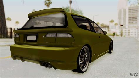 Honda Civic Fast And Furious Para GTA San Andreas