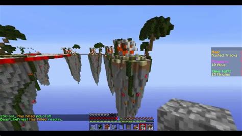 Minecraft Fui Jogar Skywars E Olha No Que Deu Youtube