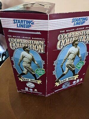 Starting Lineup Cooperstown Collection Babe Ruth Fully Posable Figure