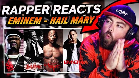 EMINEM RAPPED LIKE TUPAC Eminem Hail Mary Ft 50 Cent Busta Rhymes