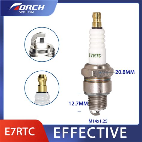 2pcs TORCH E7RTC OEM Spark Plug Replace for Toro 121-4199 RL87YC for ...