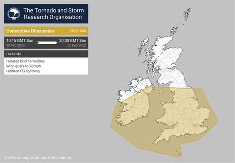 Tornado warning: Where in the UK could see tornadoes TODAY? Twisters ...