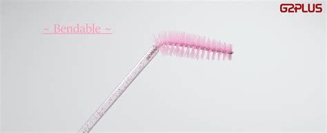 G Plus Pcs Disposable Eyelash Brushes Pink Eyelash Spoolies