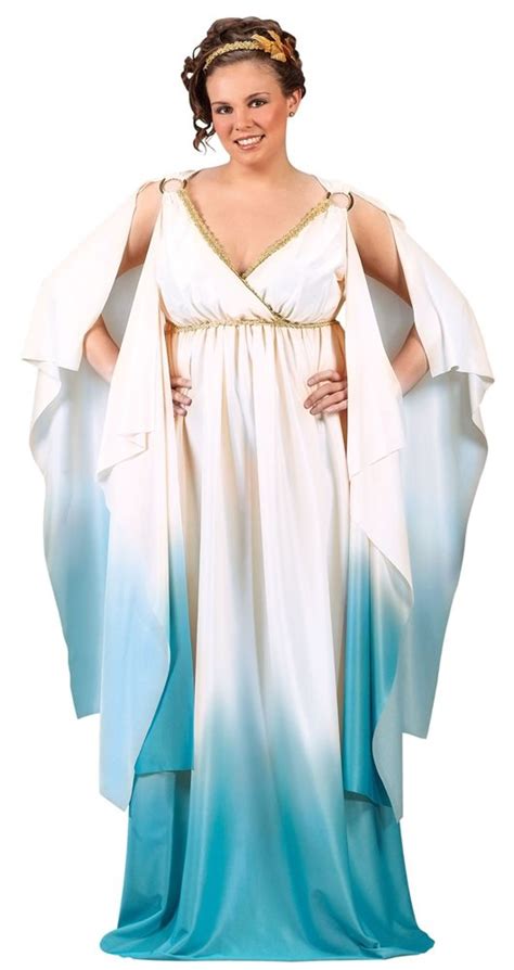 Halloweeen Club Costume Superstore Greek Goddess Plus Size Adult Costume