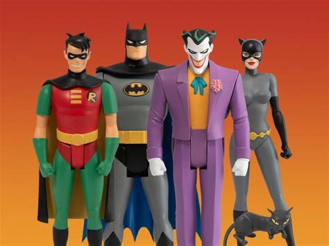 Batman The Animated Series 5 Points Deluxe Set Of 4 Figures