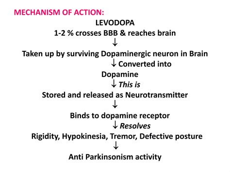 Anti Parkinsonism Drugs Drugs Used In The Treatment Of Parkinson S