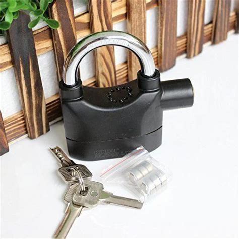 Antitheft Motion Sensor Security Padlock Siren Alarm Lock At Rs 250