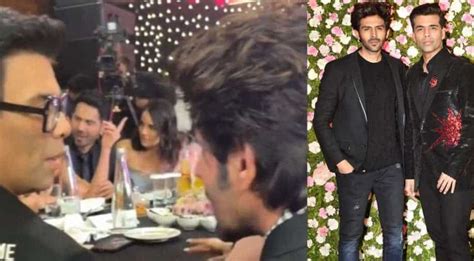 Viral Video Shows Karan Johar And Kartik Aaryan Having A Hearty Chat