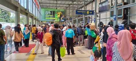 Mudik Ceria Dan Penuh Makna Kai Daop Pastikan Fasilitas Layanan Di