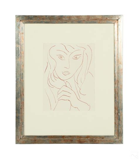 Sold Price Henri Matisse Visages Art Lithograph Lot