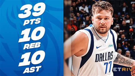 Luka Doncic Makes Nba History 👏 March 9 2024 Youtube