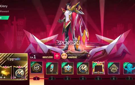 Daftar Level Hadiah M5 Pass Mobile Legends ML Esportsku