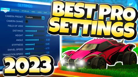 Best Rocket League Settings For All Ranks Pro Ssl S W V