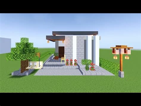 Minecraft Tutorial Membuat Rumah Minimalis Sederhana Cantik