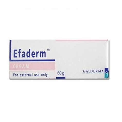 Galderma Efaderm Cream Type Of Packing Tube Packaging Size 60 Gm At Rs 60 Pack In Nagpur