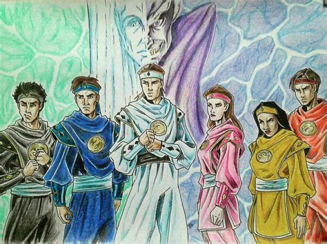 1995 MMPR: The Movie (Zordon & Ivan Ooze Variant)- Artist: Artman_Pro33 ...