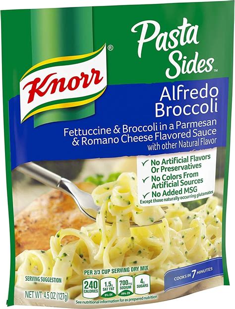 Knorr Side Dish Four Cheese Pasta 409 Ounce Pack Of 4 Everything Else