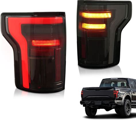 Amazon Spec D Tuning Black Smoke Lighting Style LED Tail Lights W