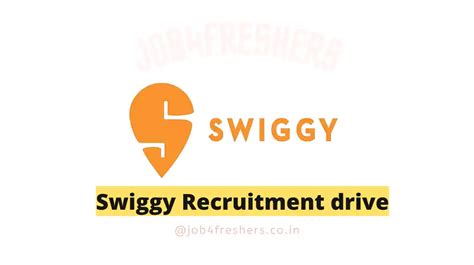 Swiggy Off Campus Drive For Software Development Engineer Job Freshers